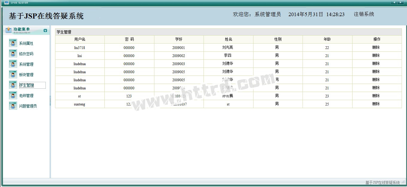 jsp574师生交流论坛系统计算机毕业设计